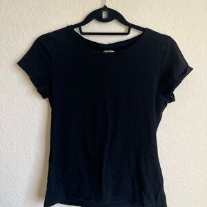 Old Navy Black Short Sleeve Tee